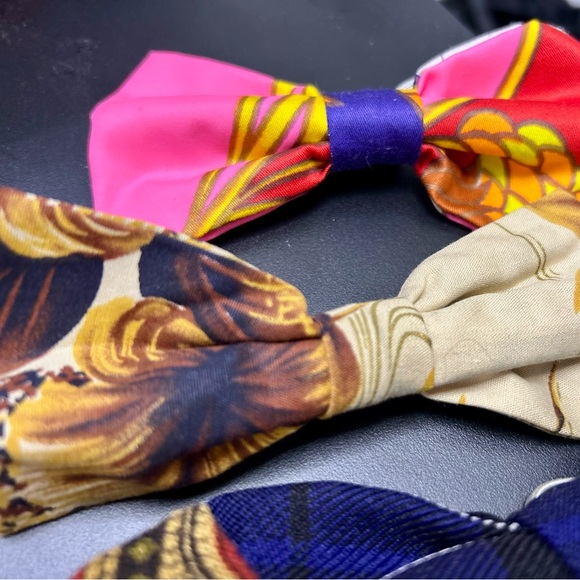 Med. Bag of ties. Unisex, 20 Pre-tied Bow Tie lot, homemade - Picture 4 of 10